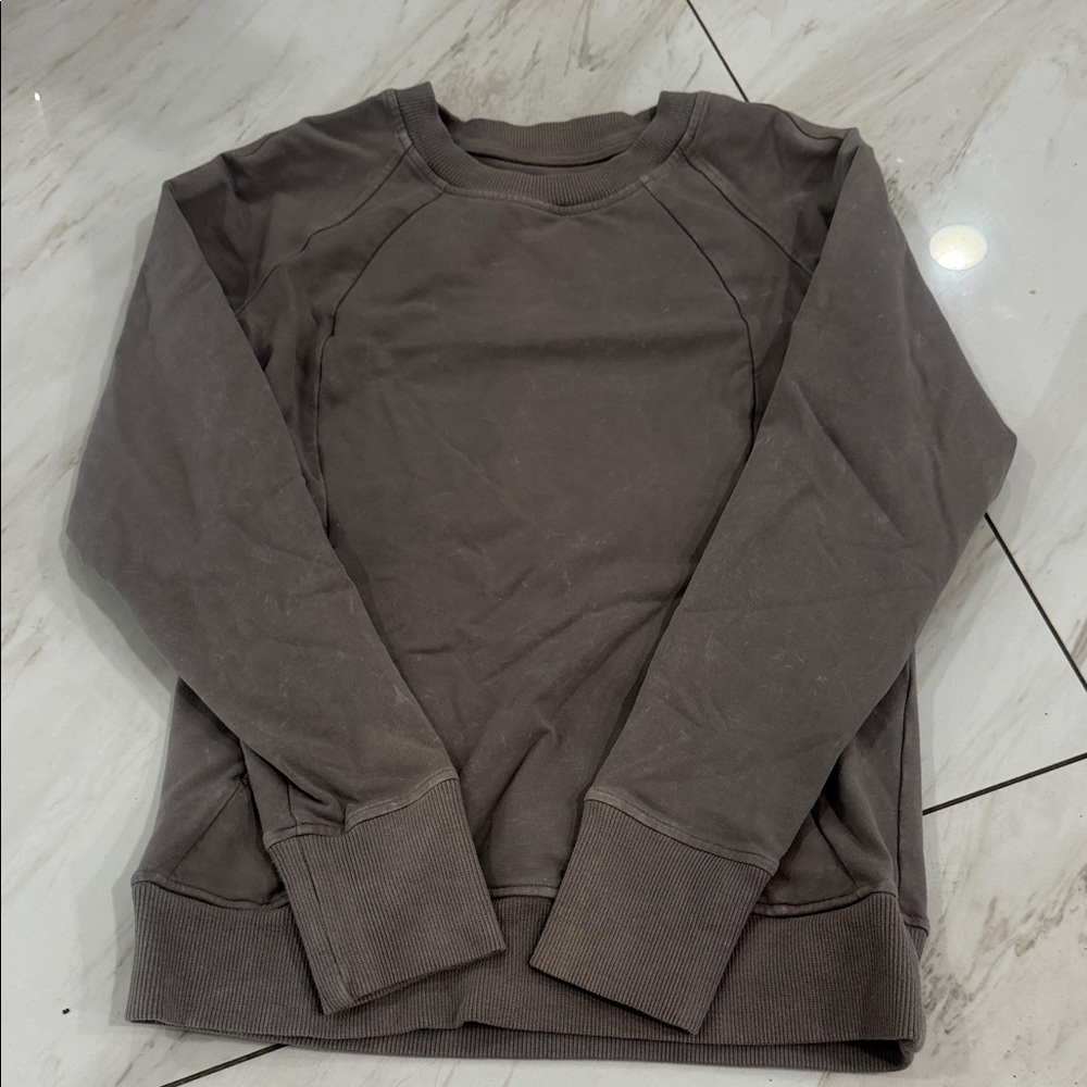 lululemon athletica Men's Charcoal Crewneck Sweater